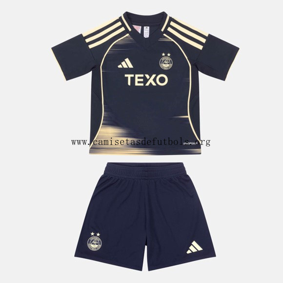 Camiseta Aberdeen Replica Segunda Ropa Niño 2025/26 Pide ahora de la temporada