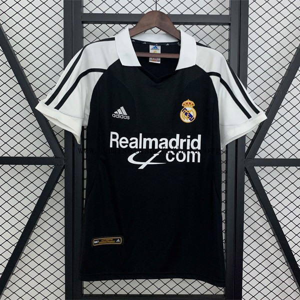 Camiseta Real Madrid Replica Segunda Ropa Retro 2001-2002 Paga menos por tiempo limitado