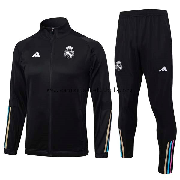 Chandal Real Madrid 2023/24 Negro Oportunidad maravilloso
