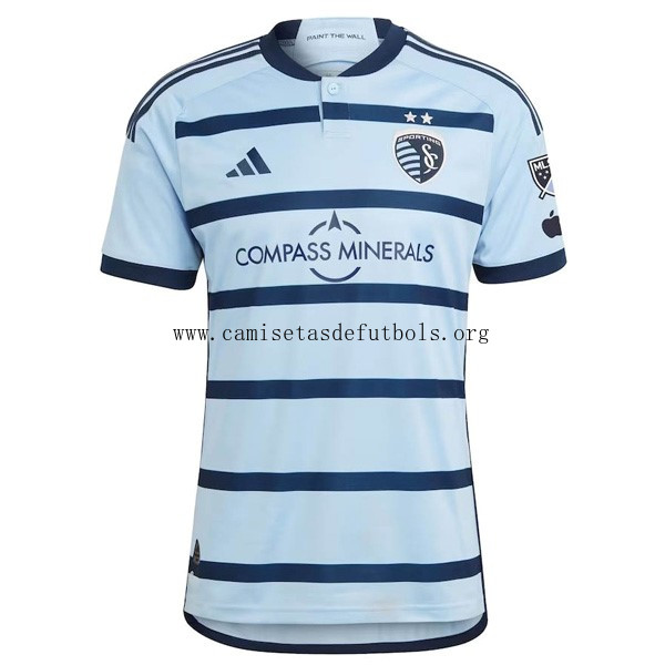 Camiseta Sporting Kansas City Replica Primera Ropa 2024/25 Chollazo, no lo dejes escapar