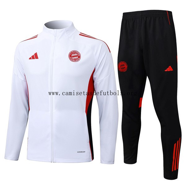 Chandal Bayern Munich 2025/26 Blanco 3 Ofertón transparente de outlet