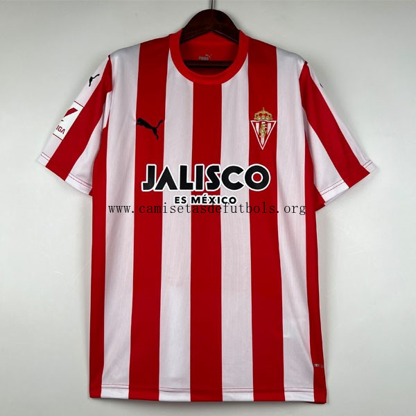Camiseta Sporting De Gijón Replica Primera Ropa 2023/24 Rebajón portentoso solo hoy
