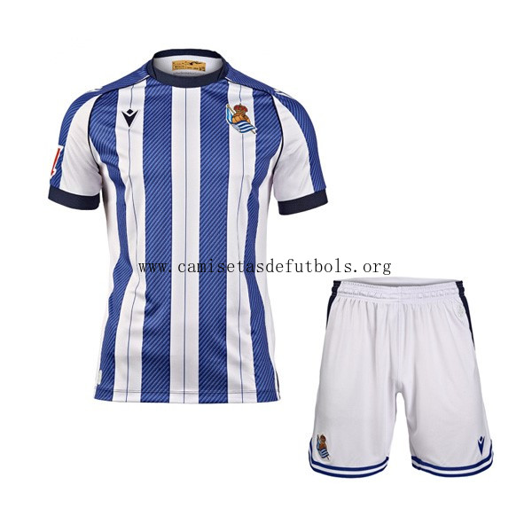 Camiseta Real Sociedad Replica Primera Ropa Niño 2025/26 ¡¡Vaya descuento, gasta menos!