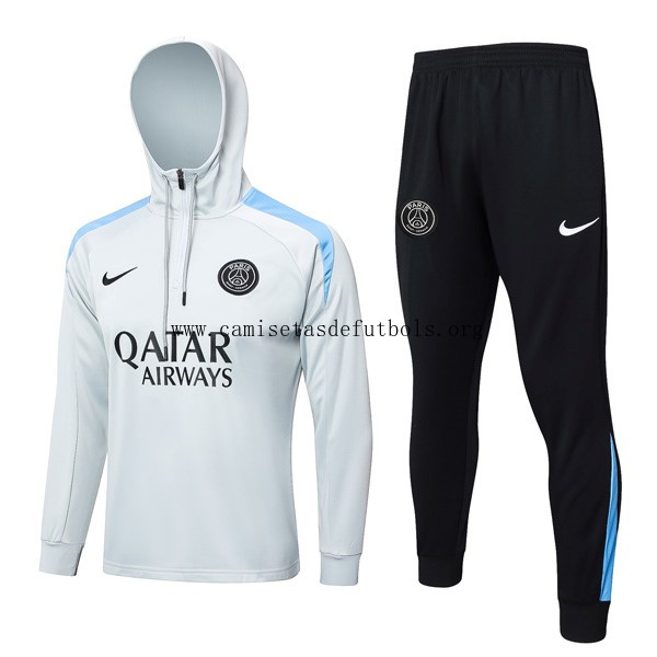 Chandal Con Capucha PSG 2024/25 Gris 5 Corre a por él este ganga extraordinario