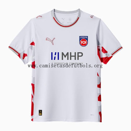Camiseta FC Heidenheim Replica Tercera Ropa 2025/26 Descuento increíble de la temporada