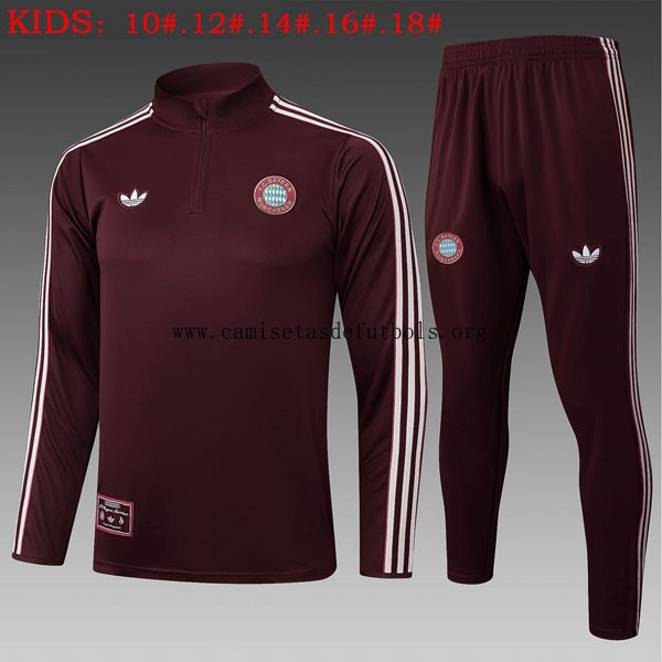 Ninos Sudadera De Training Bayern Munich 2025/26 Rojo 6 Aprovéchalo este rebaja humilde