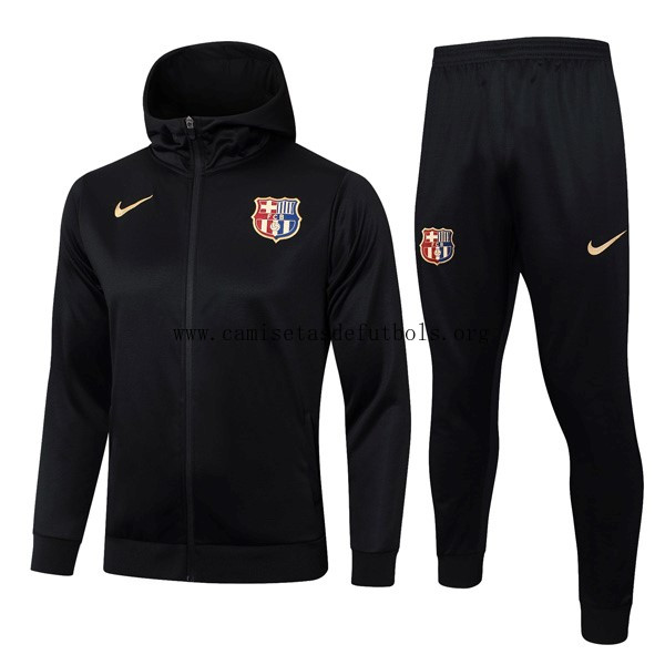 Chandal Con Capucha Barcelona 2024/25 Negro 3 ¡¡Cómo humilde preciaco de infarto!