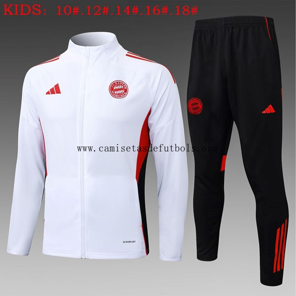 Ninos Chandal Bayern Munich 2025/26 Blanco 6 Rebaja celestial por tiempo limitado