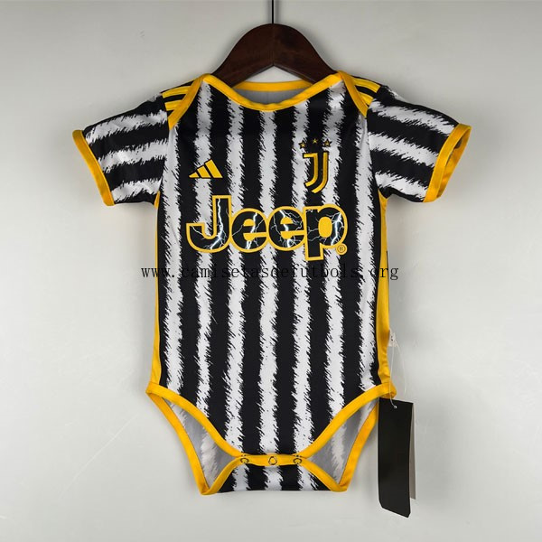 Camiseta Juventus Replica Primera Ropa Bebé 2023/24 Celestial ahorro, paga menos de outlet