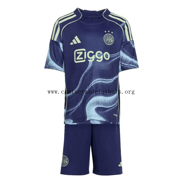 Camiseta Ajax Replica Segunda Ropa Niño 2025/26 Preciaco justo calidad asegurada
