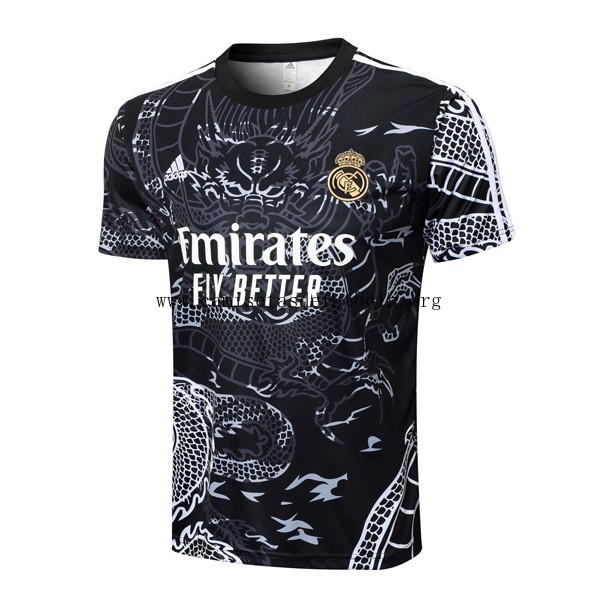 Camiseta Entrenamiento Real Madrid 2024/25 Negro ¡¡Qué tirado precio por tiempo limitado!