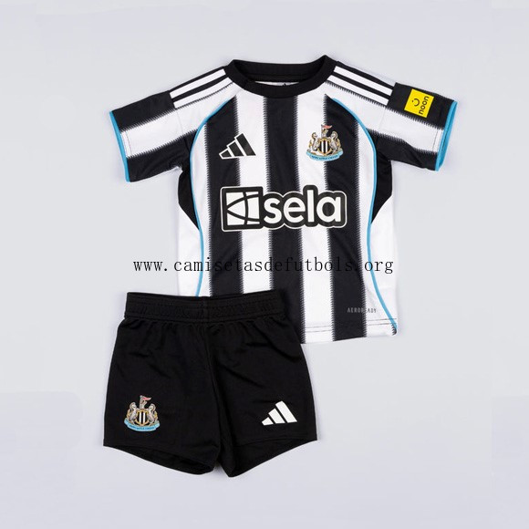 Camiseta Newcastle United Replica Primera Ropa Niño 2025/26 Hazte con él este rebaja irrisorio
