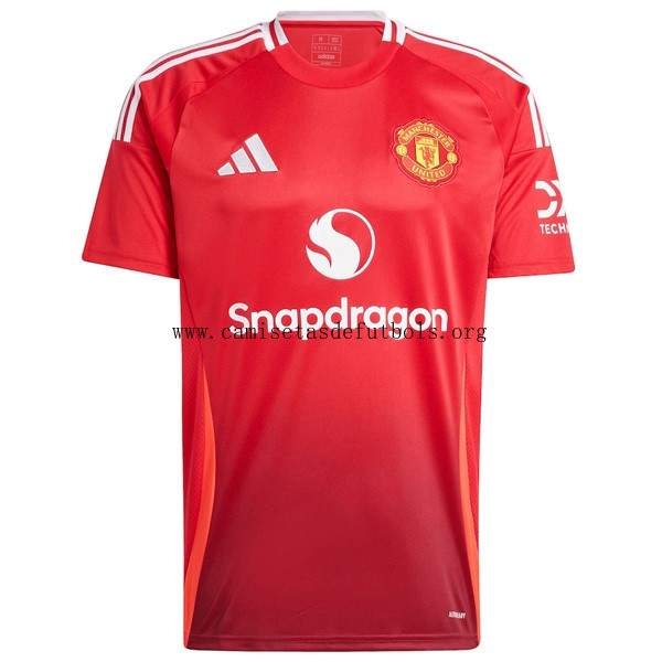 Camiseta Manchester United Replica Primera Ropa 2024/25 Chollazo genial de derribo