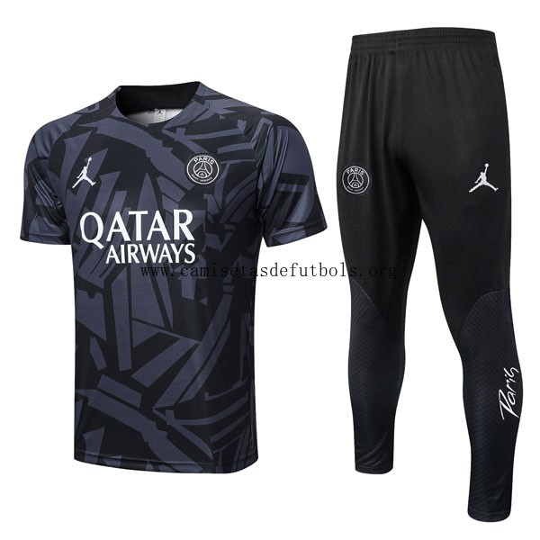 Entrenamiento PSG Conjunto Completo 2022/23 Gris Negro Paga menos este liquidación regalado