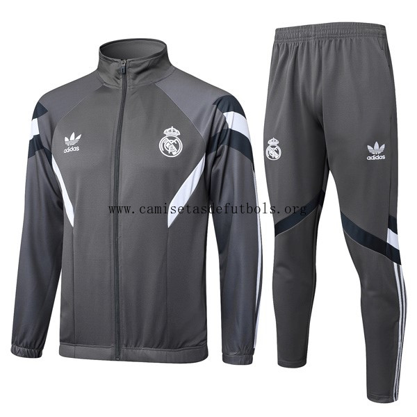 Chandal Real Madrid 2025/26 Gris Rebajón barato más barato que nunca
