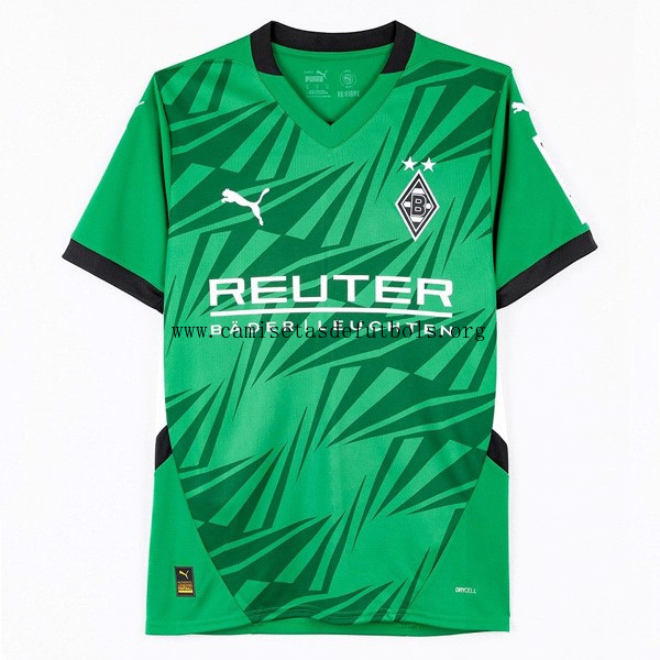 Camiseta Borussia Mönchengladbach Replica Segunda Ropa 2024/25 ¡¡Menudo/a liquidación, reserva!