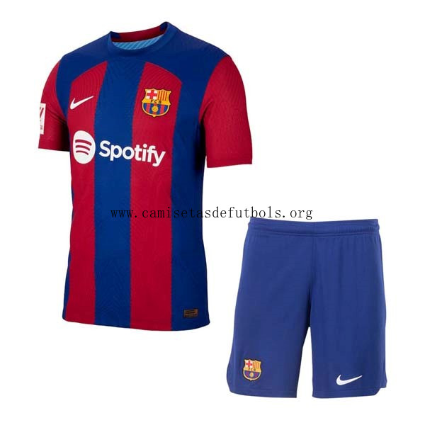 Camiseta Barcelona Replica Primera Ropa Niño 2023/24 Magnífico precio, hazte con él de campeonato