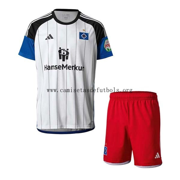 Camiseta Hamburgo S.V Replica Primera Ropa Niño 2023/24 Irrisorio saldazo, adquiere en todo el mercado