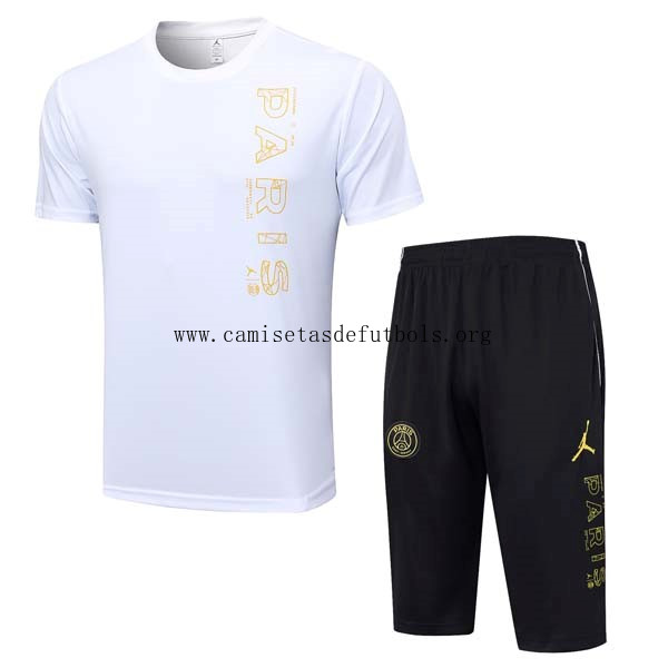 Camiseta Entrenamiento PSG Conjunto Completo 2023/24 Blanco Divino rebaja, dispara de infarto