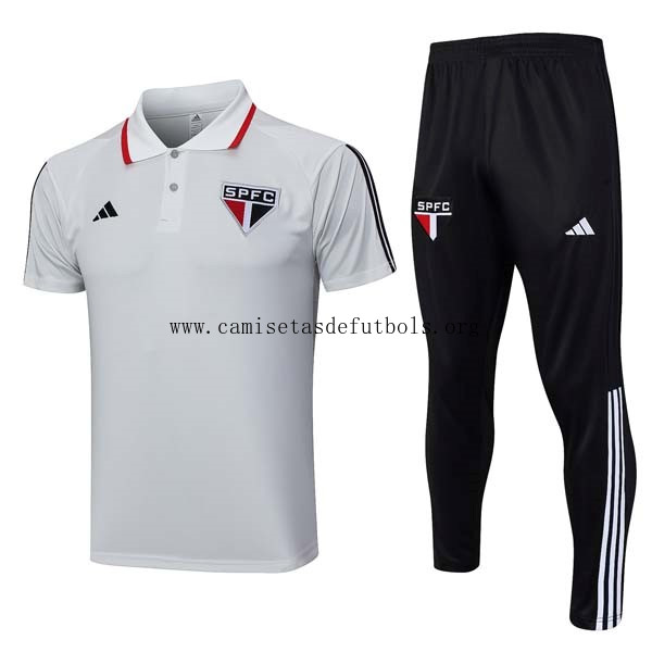 Polo Palmeiras Conjunto Completo 2023/24 Gris Ofertón insuperable