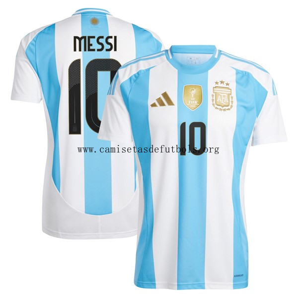 Camiseta Argentina Replica Primera Ropa Messi 2024 Asequible chollo, no lo dejes escapar de risa