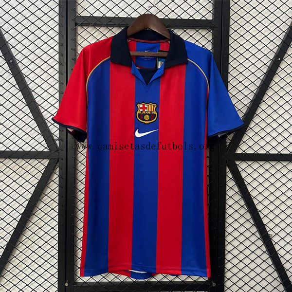 Camiseta Barcelona Replica Primera Ropa Retro 2001-2002 Tirado chollazo, no lo pienses como nunca