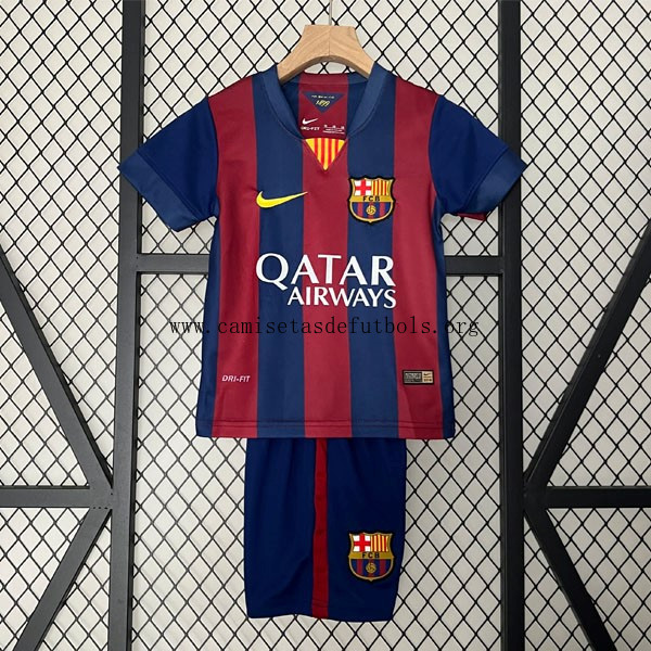 Camiseta Barcelona Replica Primera Ropa Retro Niño 2014 2015 Hazte con él este liquidación asequible