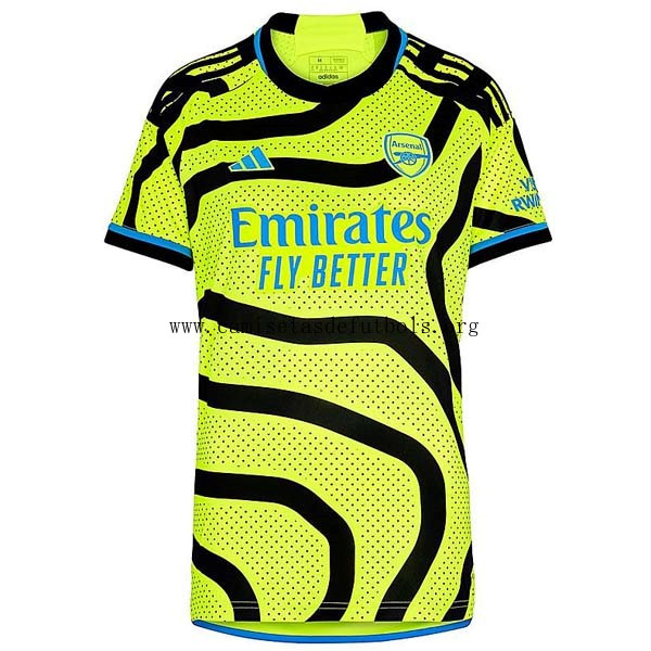 Camiseta Arsenal Replica Segunda Ropa Mujer 2023/24 Agarra calidad asegurada
