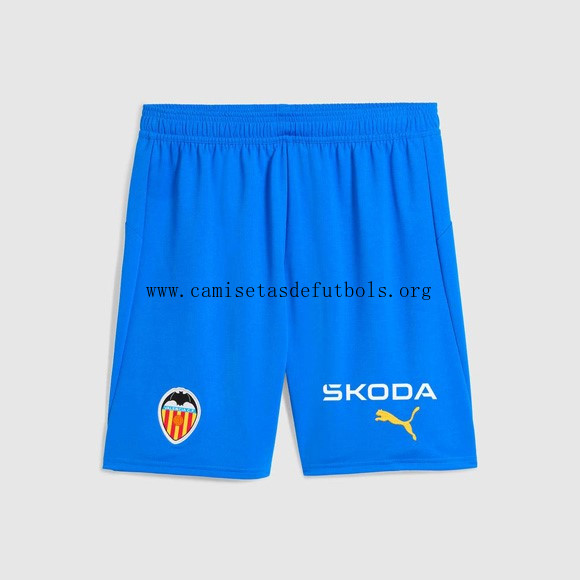 Pantalones Valencia Replica Tercera Ropa 2025/26 Genial saldazo, adquiere como nunca