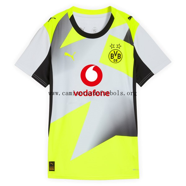 Camiseta Dortmund Replica Segunda Ropa 2025/26 Hazte con él este chollo soberbio