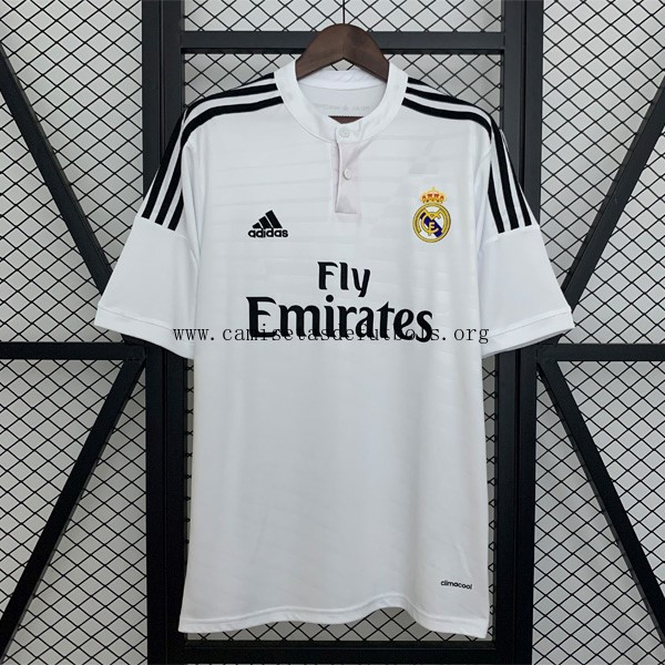 Camiseta Real Madrid Replica Primera Ropa Retro 2014-2015 ¡¡Menudo/a espectacular ofertón sin intermediarios!