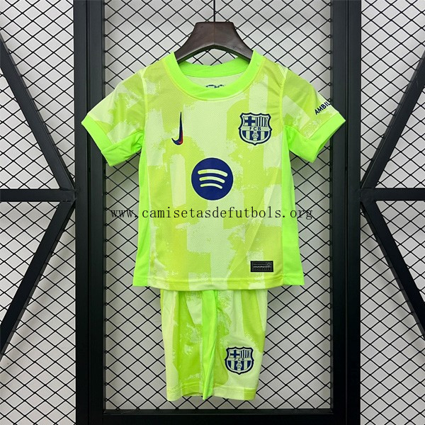 Camiseta Barcelona Replica Tercera Ropa Niño 2024/25 ¡¡Qué divino descuento de la temporada!