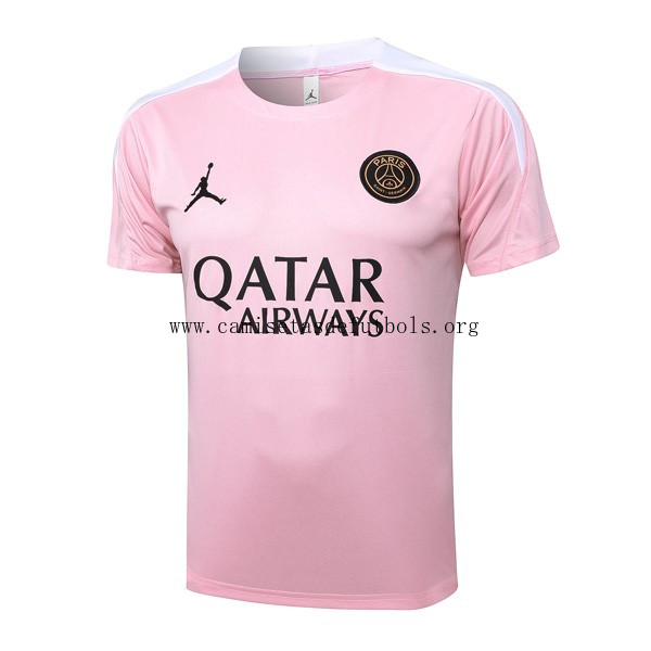 Camiseta Entrenamiento PSG 2024/25 Rosa Justo preciaco, llévatelo más barato que nunca