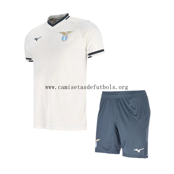 Camiseta Lazio Replica Segunda Ropa Niño 2025/26 Descuentazo razonable antes de que se acabe