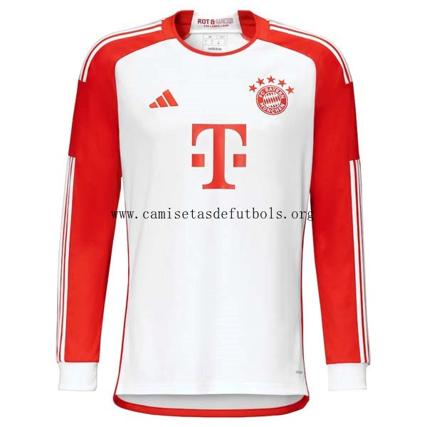 Camiseta Bayern Munich Replica Primera Ropa ML 2023/24 Soberbio liquidación, aprovéchala ya de risa