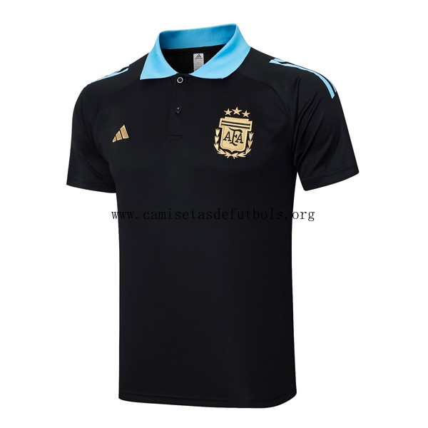 Polo Argentina 2024/25 Negro Azul 2 Chollo razonable más barato que nunca