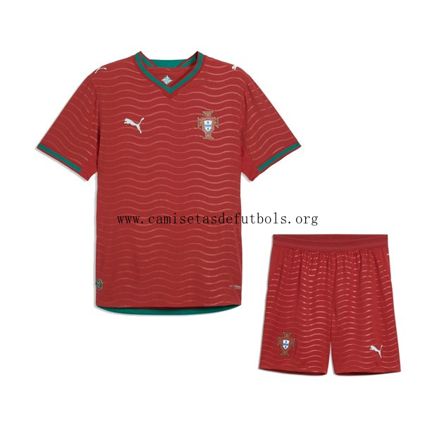 Camiseta Portugal Replica Primera Ropa Niño 2026 Saldazo, aprovéchala ya
