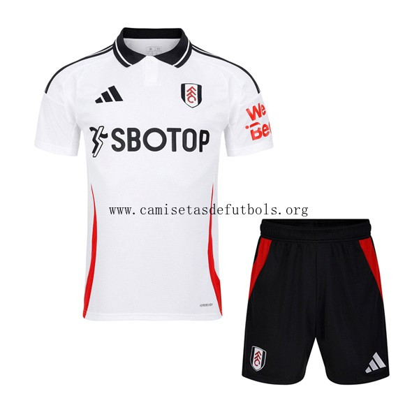 Camiseta Fulham Replica Primera Ropa Niño 2024/25 Reserva este preciaso genial