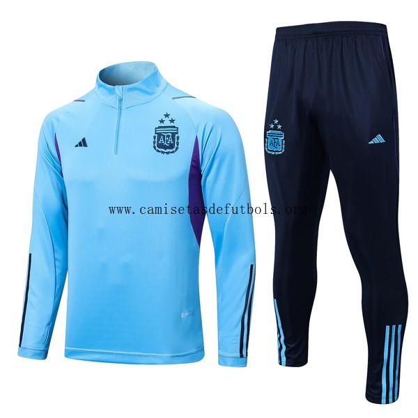 Sudadera De Training Argentina 2022/23 Azul ¡¡Vaya excelente rebaja por tiempo limitado!