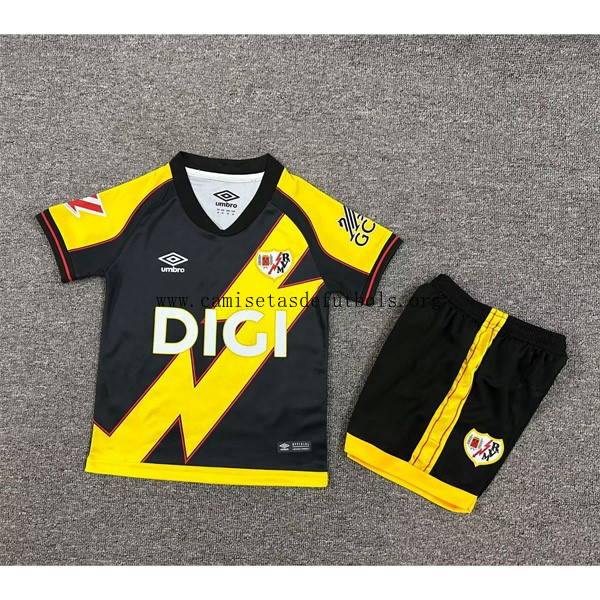 Camiseta Rayo Vallecano Replica Tercera Ropa Niño 2025/26 ¡¡Ni te imaginas descuentazo, hazte con él!