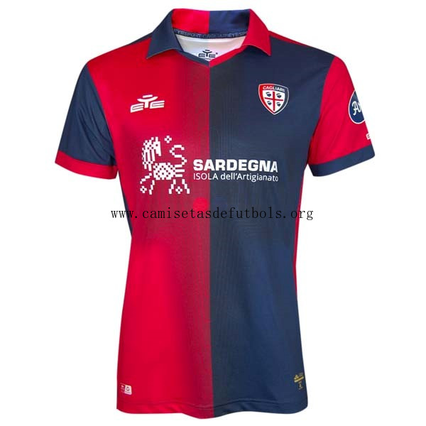 Camiseta Cagliari Calcio Replica Primera Ropa 2023/24 ¡¡Qué bicoca, benefíciate!