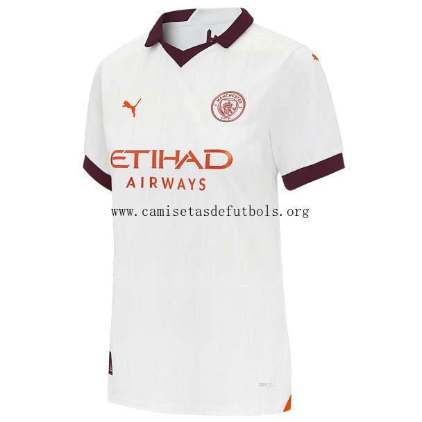 Camiseta Manchester City Replica Tercera Ropa Mujer 2023/24 Rebaja, corre a por él