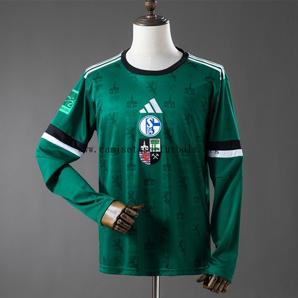 Camiseta Schalke 04 Commemorative Edition ML 2025-26 Oportunidad ridículo de outlet
