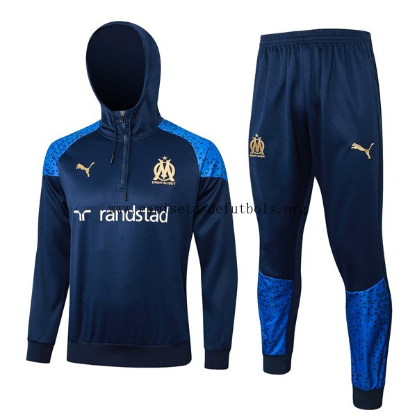Sudadera Con Capucha Marsella 2024 Azul 2 Gangaza transparente
