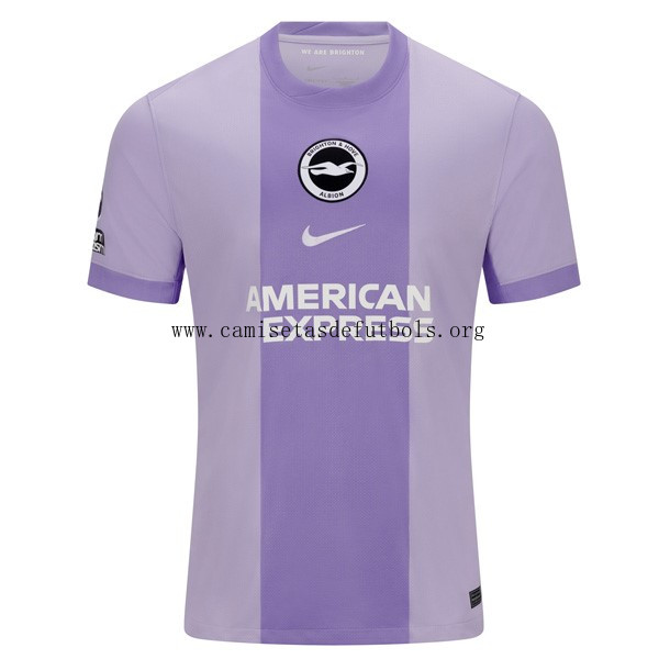Camiseta Brighton & Hove Albion Replica Segunda Ropa 2025/26 Llévatelo este ahorro transparente