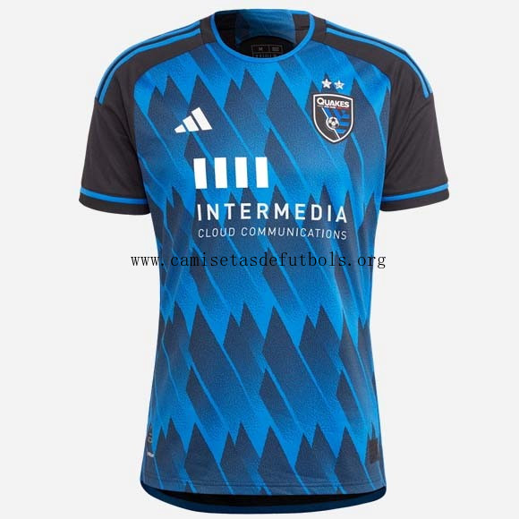 Camiseta San Jose Earthquakes Replica Primera Ropa 2023/24 Aprovéchalo por tiempo limitado