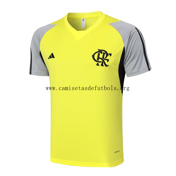 Camiseta Entrenamiento Flamengo 2024/25 Amarillo Gris Rebajón portentoso de infarto