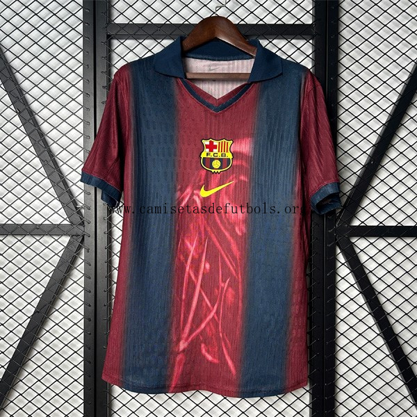 Camiseta Barcelona Replica Primera Ropa Retro Skeleton 2000-2001 Paga menos de colección