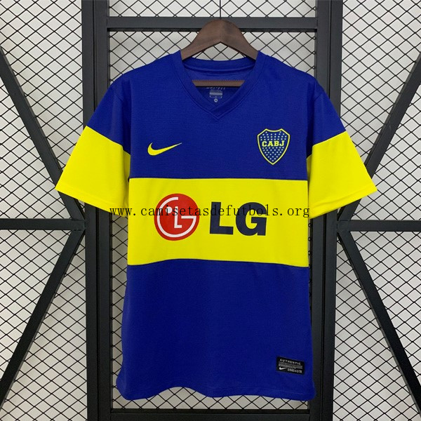Camiseta Boca Juniors Replica Primera Ropa Retro 2011-2012 Descuento económico por tiempo limitado
