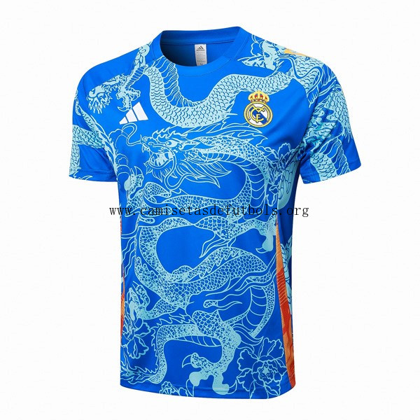 Camiseta Entrenamiento Real Madrid 2024/25 Azul Chollo estupendo de fábrica
